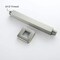 Kibi Cube 8 Ceiling Mounted Shower Arm - Brushed Nickel SA0802BN - alternate 4